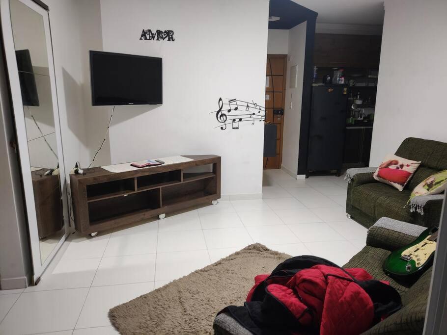 Apartamento 2 Dormitorios E Sacada Gourmet Frente Ao Mar ปรายากรันเด ภายนอก รูปภาพ