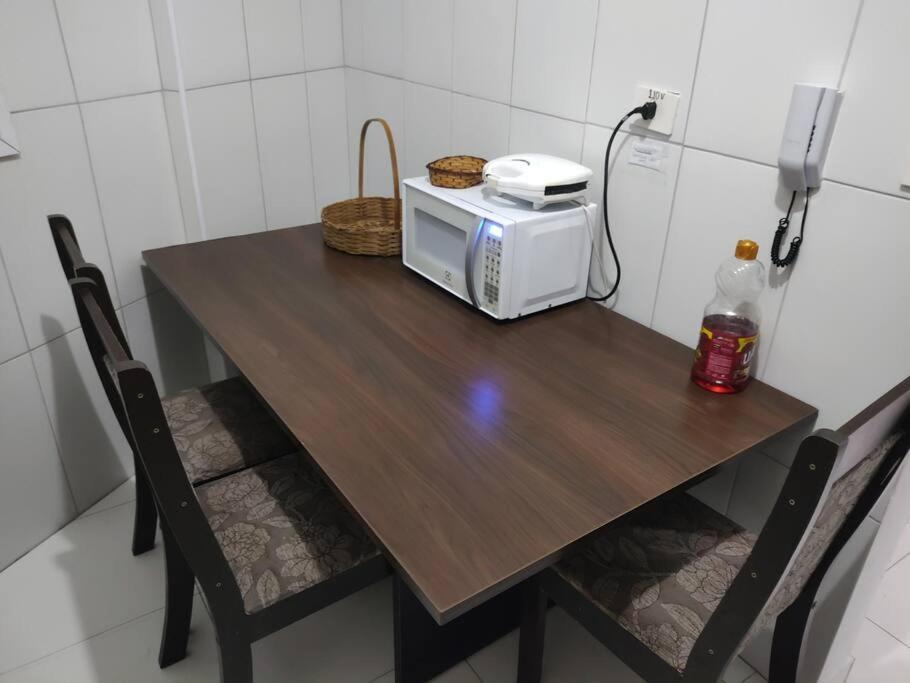 Apartamento 2 Dormitorios E Sacada Gourmet Frente Ao Mar ปรายากรันเด ภายนอก รูปภาพ